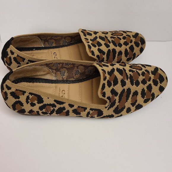 Me Too Leopard Print Ballet Flats Shoes Womens Size 7.5 - Picture 5 of 11